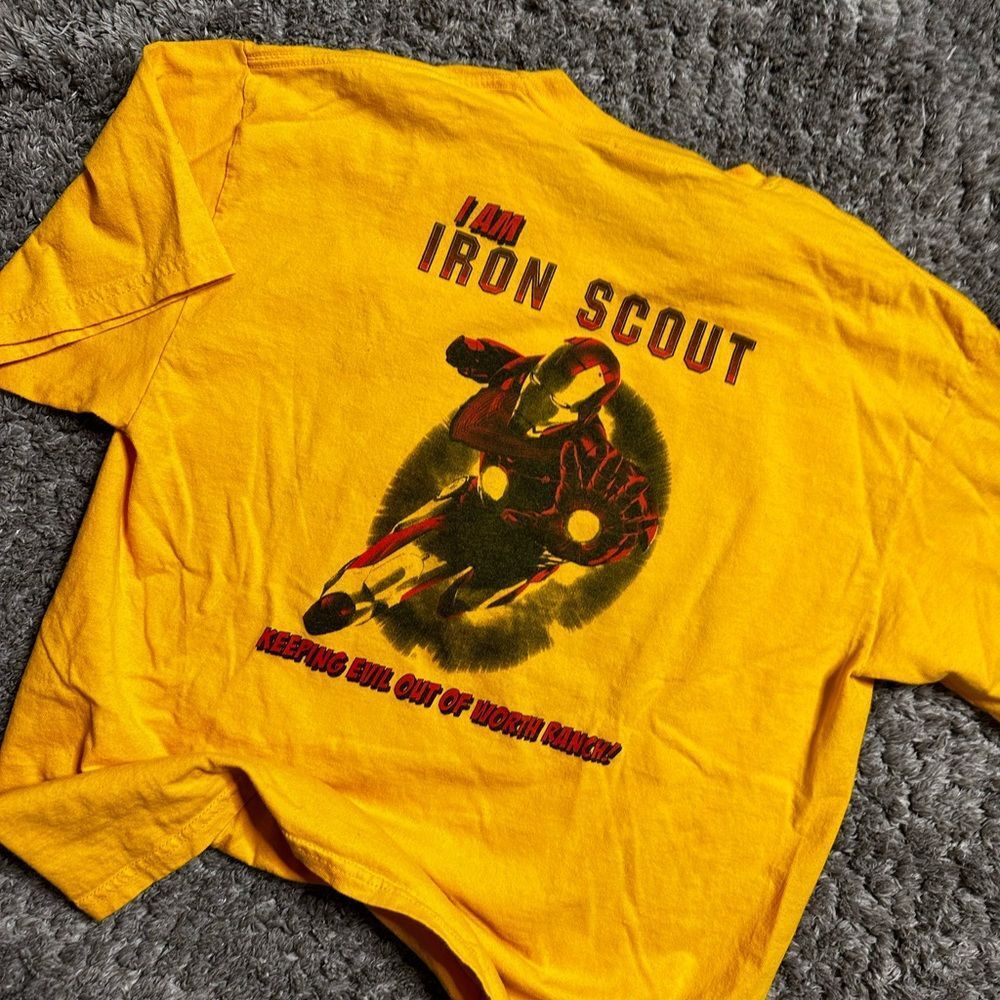 2000s Iron Man Shirt